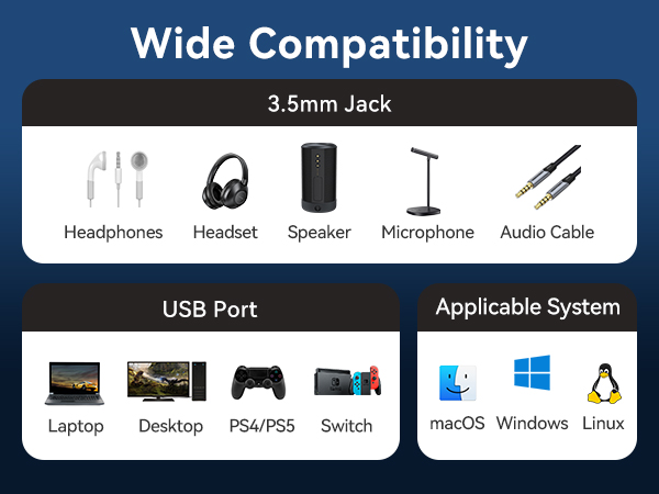 usb sound adapter