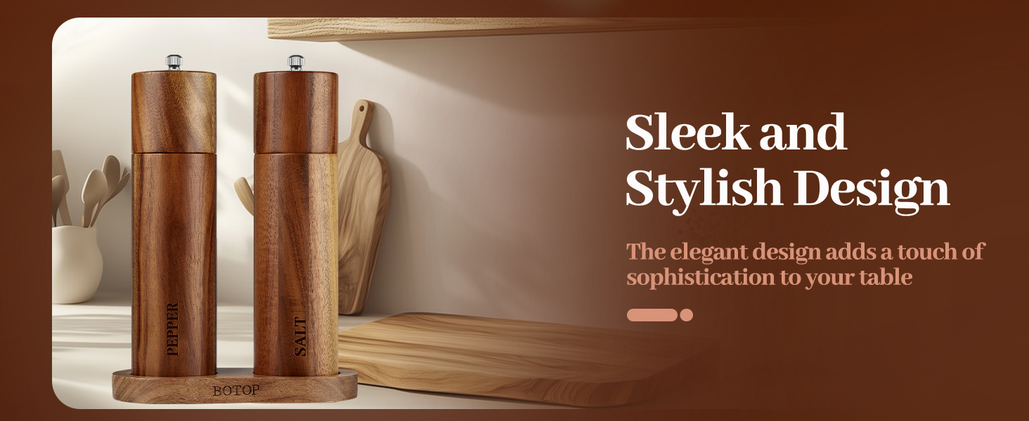 salt and pepper grinders