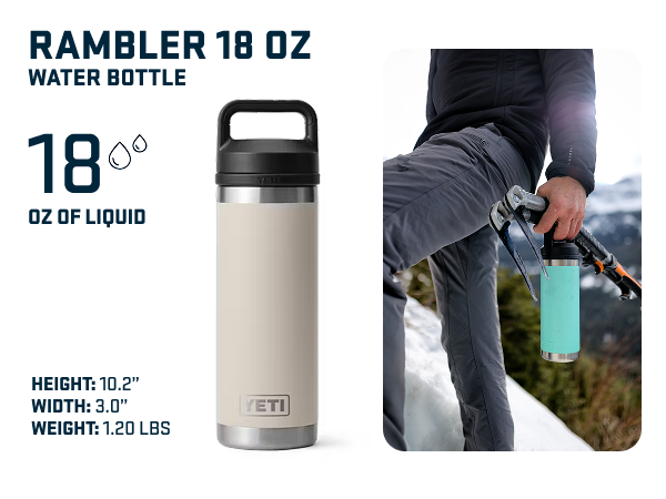 18 oz chug cap rambler