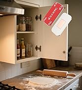 Kitchen wall cabinet magnetic catch.