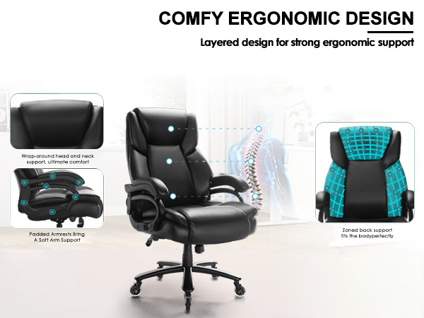 big and tall office chair