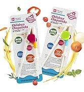 Kidsfantasy Kids Chopsticks, 2 Pairs Kids Training Chopsticks Toddler Chopsticks for Baby Children