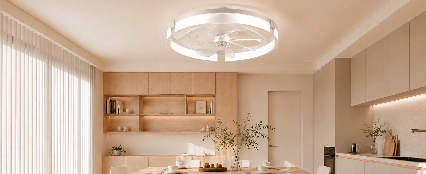 Ceiling Fans with Lights and Remote