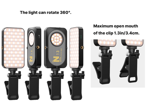 LED Portable Selfie Light