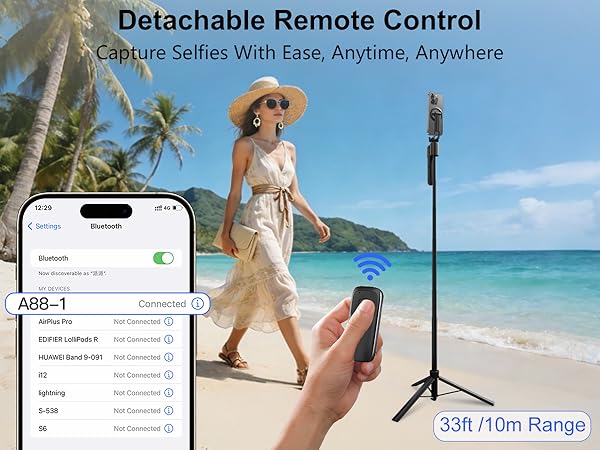 phone tripod with remote