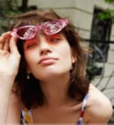 GIFIORE Retro Vintage Cat Eye Sunglasses for Women Trendy Small Cateye Sun Glasses