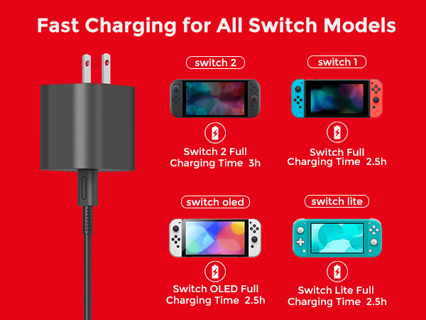 Fast Charging for All Switch Models