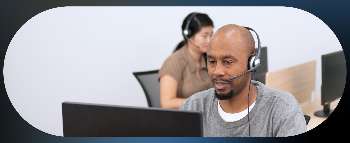 durable headset, every day headset, 6-foot cable headset, professional headset, education headset