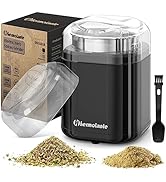 Hermolante Herb Grinder Spice Grinder, 200 w Herb Grinder with Stainless Steel Blade and Cleaning...