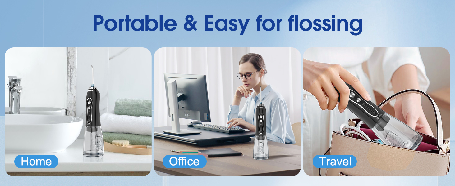 portable flossing
