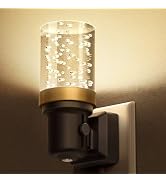 DORESshop LED Night Lights Plug into Wall, Modern Decorative Design Nightlights Plug in, Adjustab...