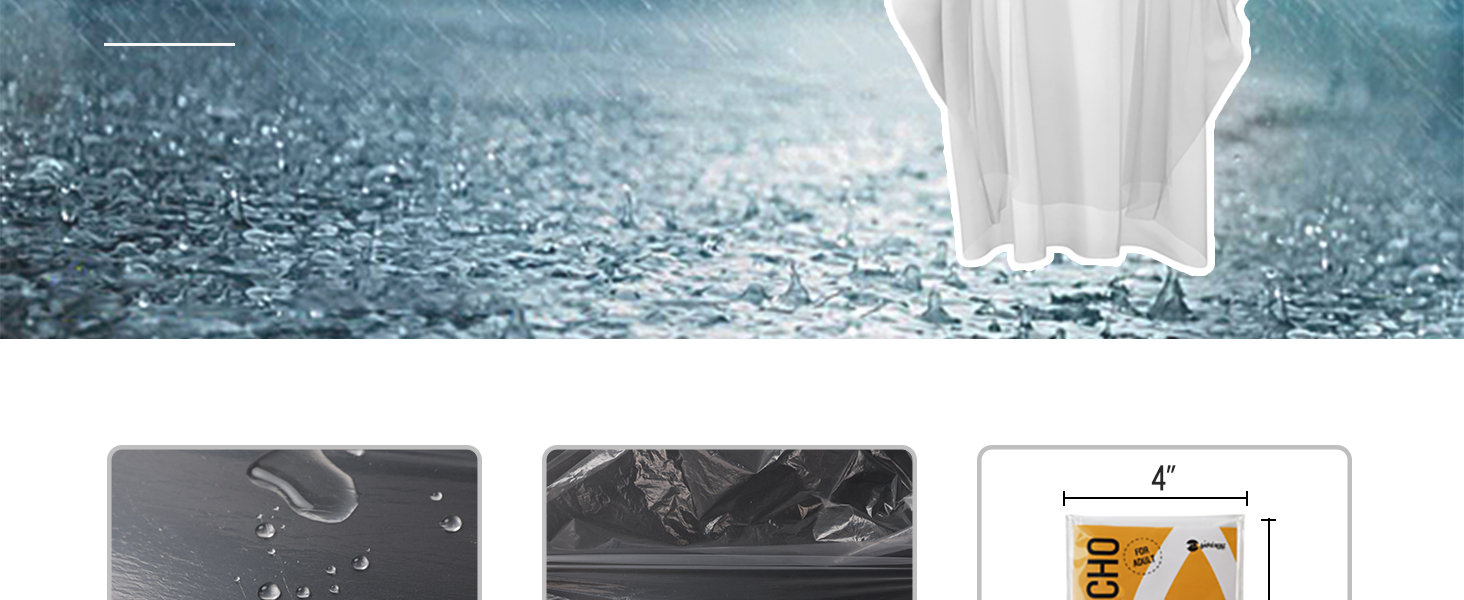 rain poncho