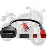 OBD2 Adapter Cable for BMW Moto, Motorcycle OBD Diagnostic Cable 3Pin to 16Pin