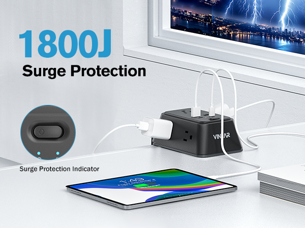 desk clamp power strip