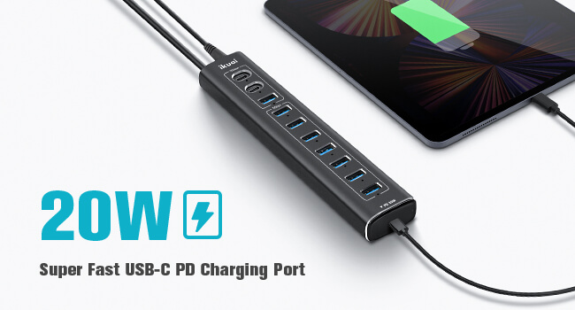 Power delivery charge port