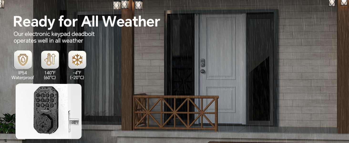 VCHOO Keyless Entry Door Lock