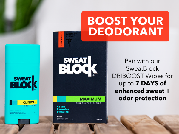 sweat block everyday antiperspirant deodorant stick men women 24-hour degree odor protection