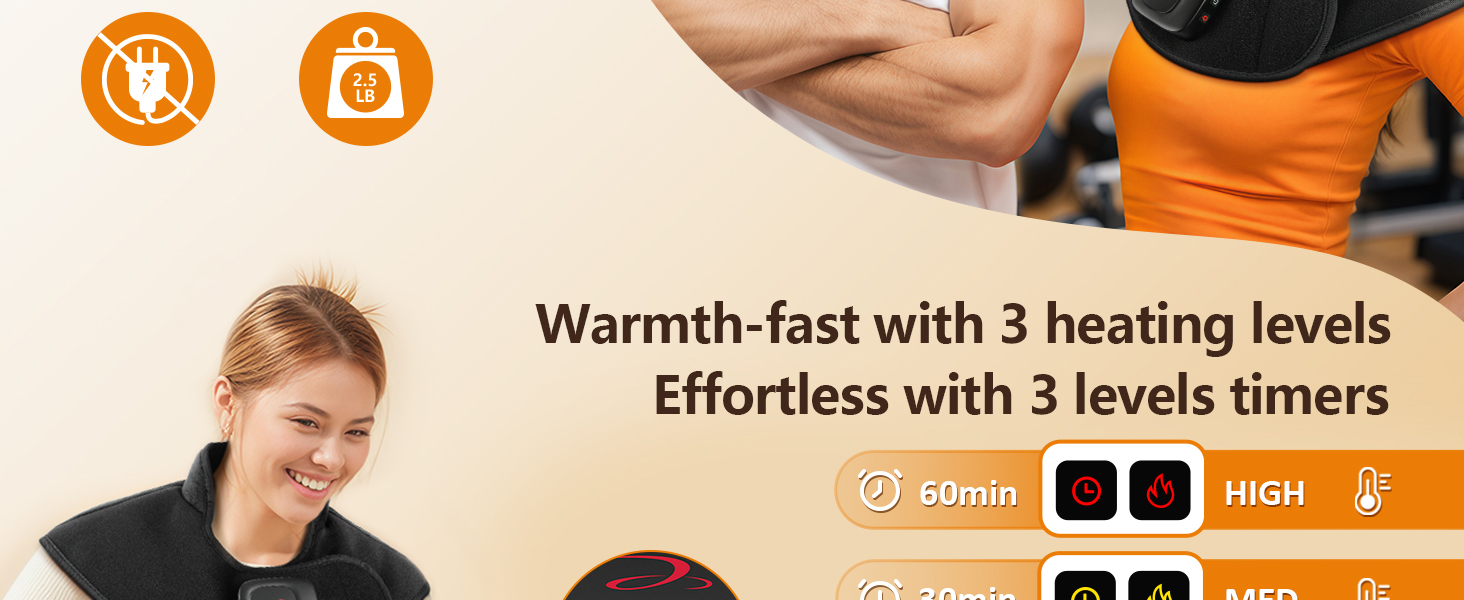 rechargeable heating pad