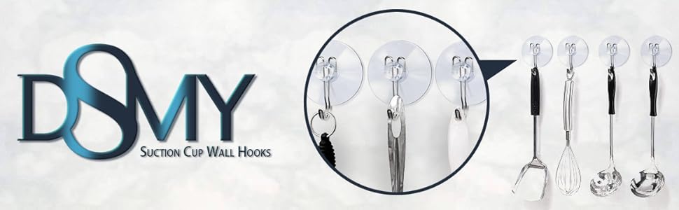 27 Pack Suction Cup Hooks, Home Kitchen Bathroom Wall Towel Robe Hangers