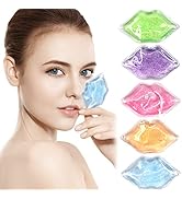 Lip and Eye Ice Pack for Injuries, Mini Small Gel Ice Pack, Hot and Cold Compress, Reduce Pain an...