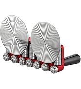 Malco FS2DL 2 Station Disc Sheet Metal Bender | 90-180° Bends | Metal Roofing Tools | Bending Cap...