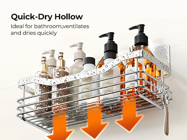 Orimade Shower Caddy Basket Shelf Storage Rack