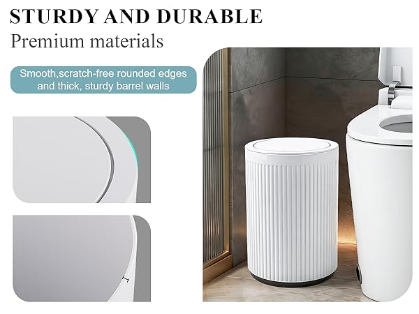 Sturdy Durable Recycling Bin Premium materials smooth scratch-free rounded edges, thick sturdy walls