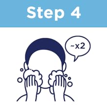 Step 4: Apply once daily, gradually increase to twice if needed or directed by your dermatologist