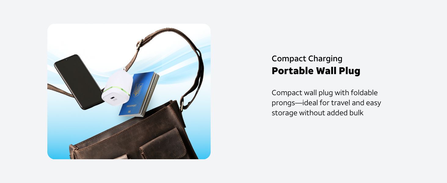 carry-on wall plug global traveler adapter 30W lightweight universal outlet mobile passport airport