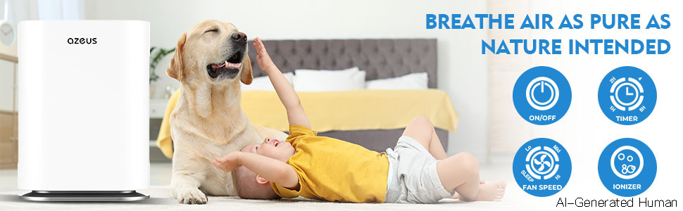 Breathe easy with air purifier