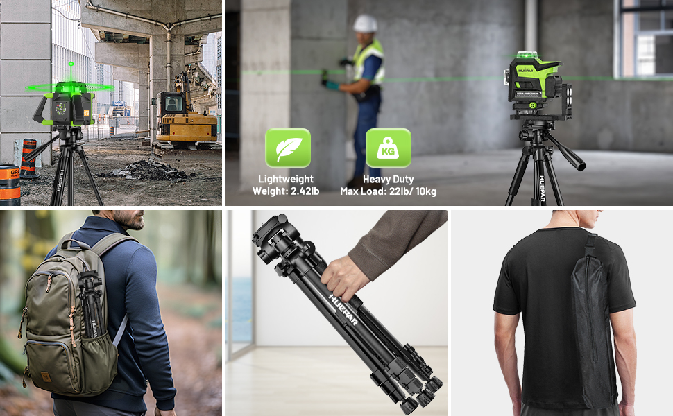 Huepar laser level tripod