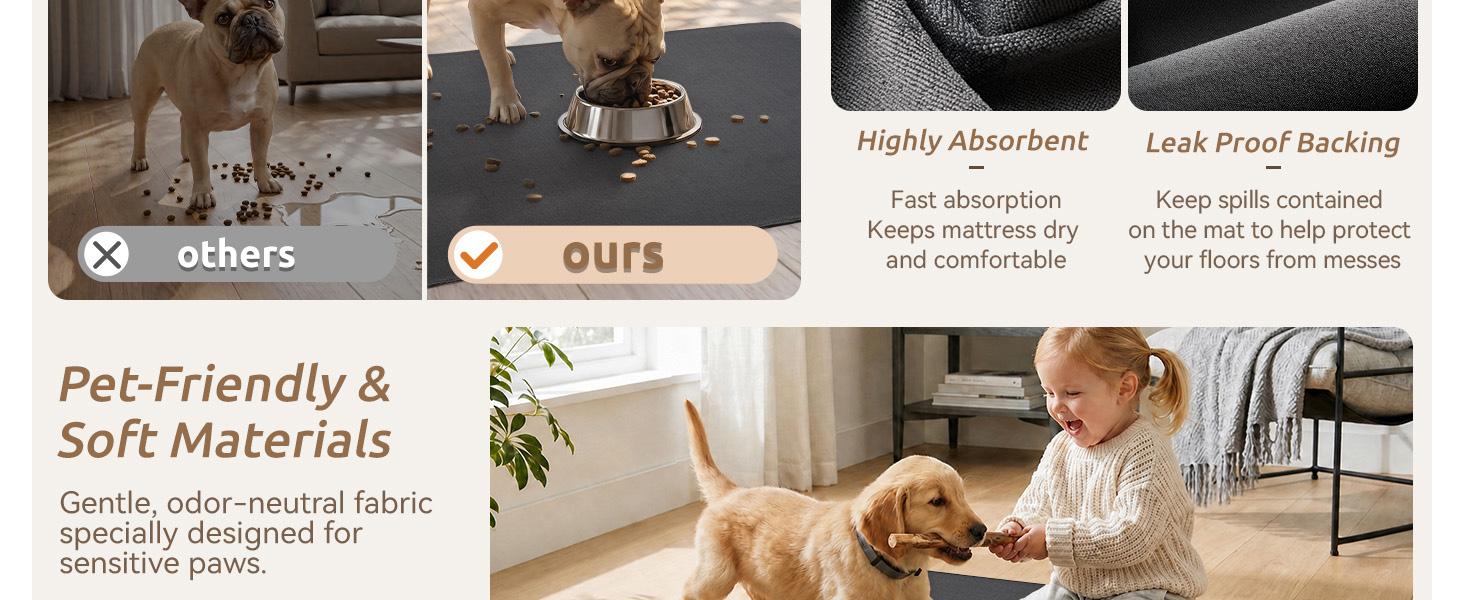 dog feeding mat