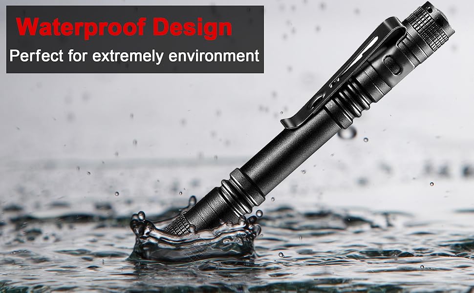 tactical pen flashlight