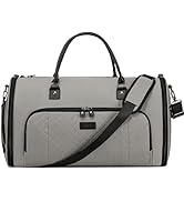 Convertible Garment Bags for Travel, Carry On Garment Duffle Bags for Women, Garment Bag with Sho...