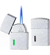 NINSI Smart Butane Torch Lighter with 4 Ignition Methods, Voice Activated Windproof Lighter, Stra...