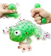 ZTATU Frog Stress Balls for Adults, Squishy Fidget Toys (1PCS) Frog Toy Squishy Stress Ball, Stre...