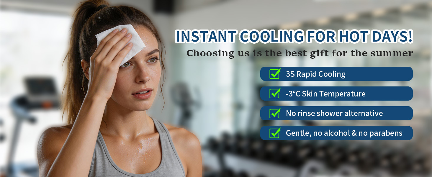Disposable Cooling Wipes