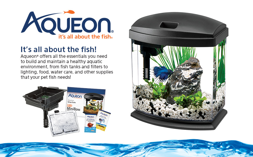 Aqueon Minibow Fish Tank Starter Kit