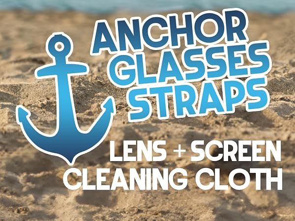 glasses cleaning cloth lens camera wipes microfiber cleaning cloth anchor glasses straps grips