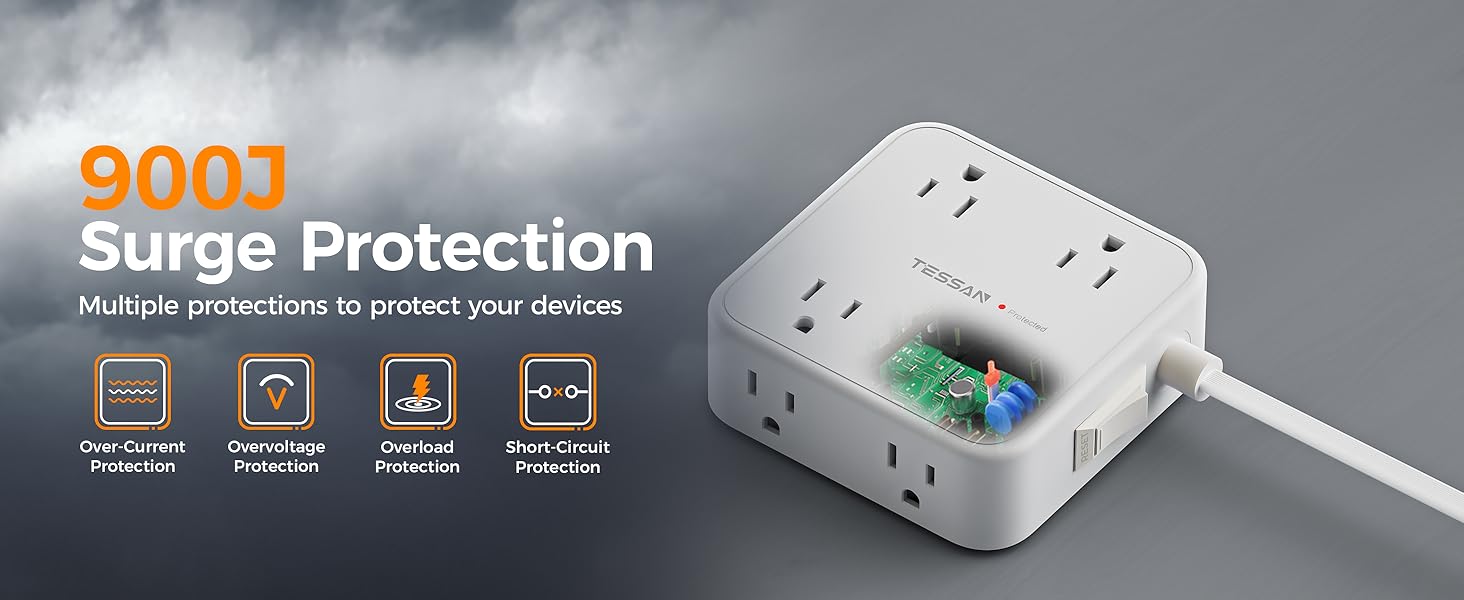 900J Surge Protector