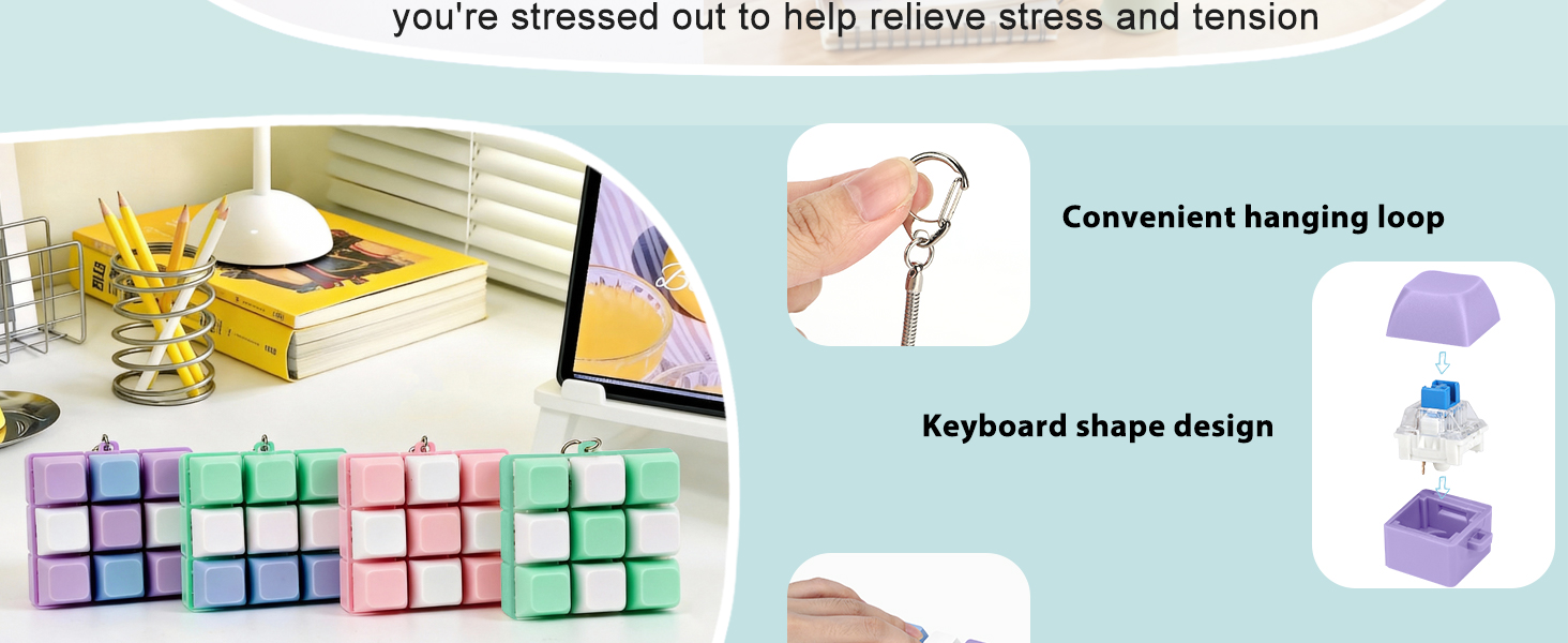 keyboard keychain