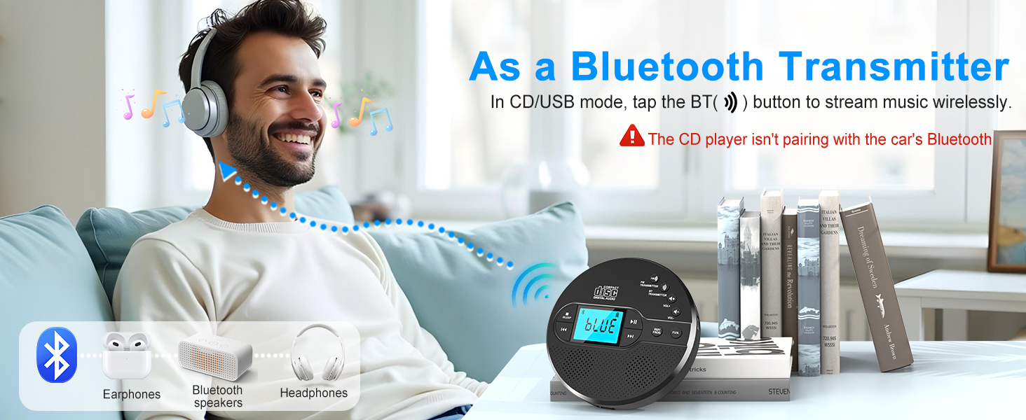 usb cd player for car