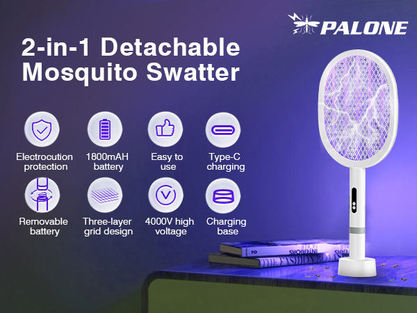 detachable fly zapper