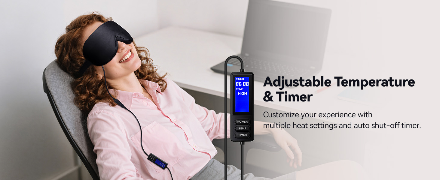 heated sleep mask