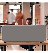 DECOLAB Desk Dividers, Standing Table Divider Panel Partition for Home, Office, Student, Classroo...