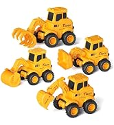 Olbyefly Construction Toys for 2 3 4 5 6 + Year Old Boys Kids Toddlers Girls, Sandbox Excavator T...