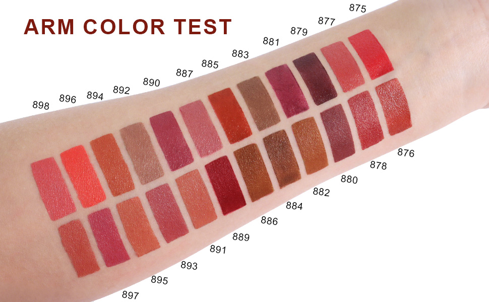 High Pigmented Slim Lipstick Long Lasting Waterproof