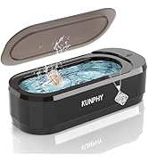 KUNPHY Ultrasonic Jewelry Cleaner, Jewelry Cleaner Machine 12oz 46KHz, Professional Sonic Cleaner...