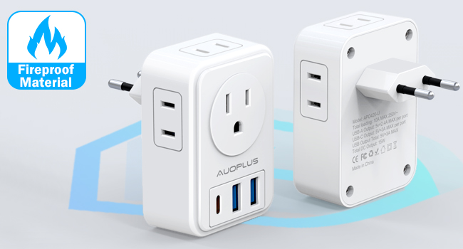 European Travel Plug Adapter