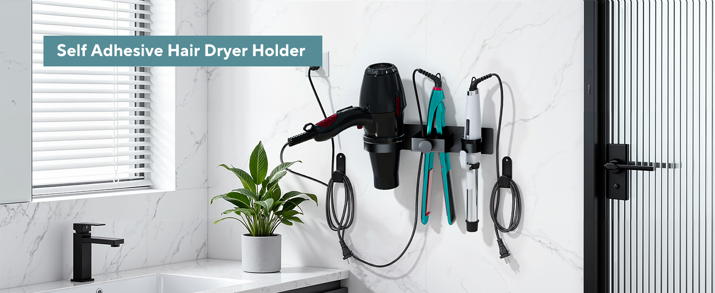 hair dryer holder